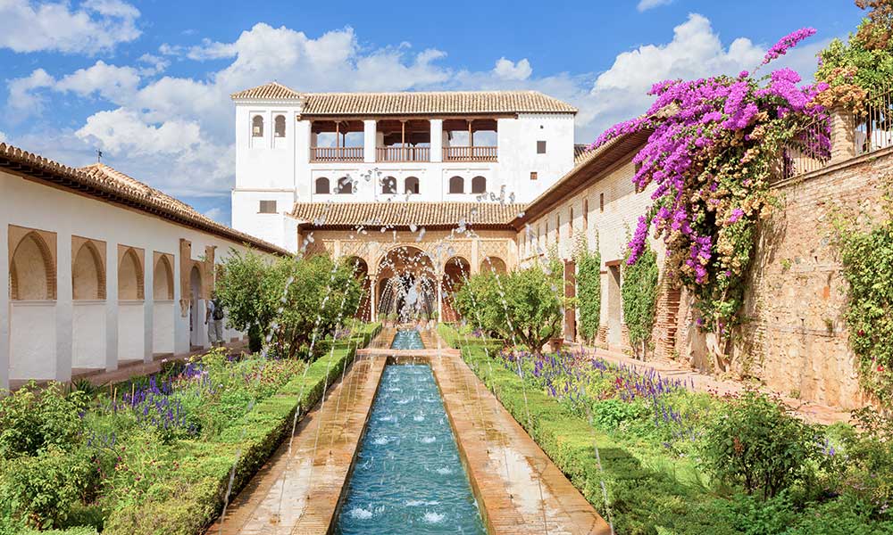 Alhambra, Generalife gardens