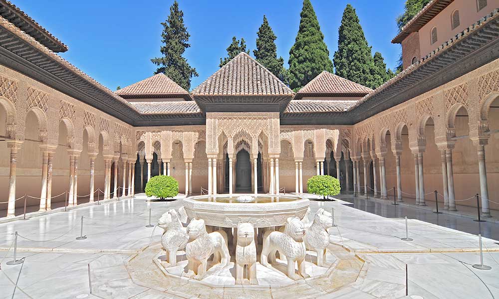 Alhambra, Patio de los leones