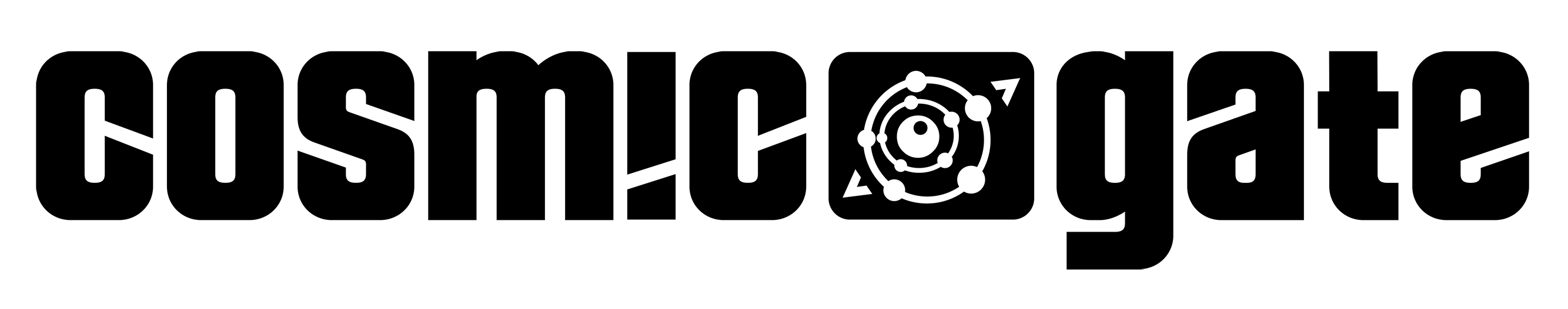 Cosmic Gate logo horizontal